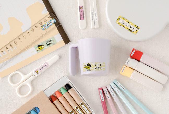 ラミネート加工で水洗い、電子レンジもOK防水シール